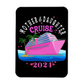 Moeder en dochter Cruise 2024 Magneet (Verticaal)
