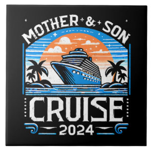 Moeder En Dochter Cruise 2024 Tegeltje