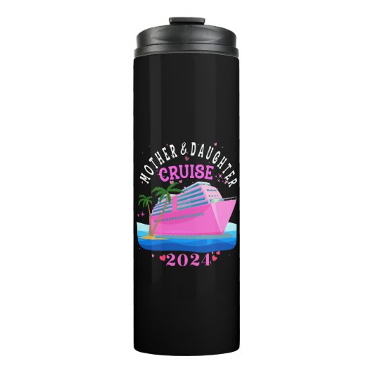 Moeder En Dochter Cruise 2024 Thermosbeker (Voorkant)