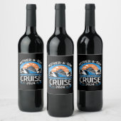 Moeder En Dochter Cruise 2024 Wijn Etiket (Flessen)