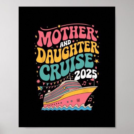 Moeder En Dochter Cruise 2025 Poster (Voorkant)