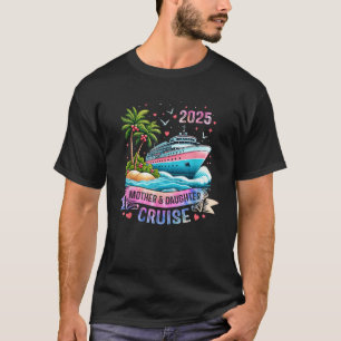 Moeder En Dochter Cruise 2025 Tie Dye Familie Meis T-shirt