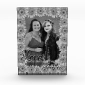 Moeder en dochter Daisy Lijst Photo Block Fotoblokken (Voorkant)