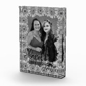 Moeder en dochter Daisy Lijst Photo Block Fotoblokken (Rechts)