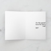 Moeder en dochter dansen Kaart (Binnen)