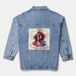 Moeder en dochter denim jacket
