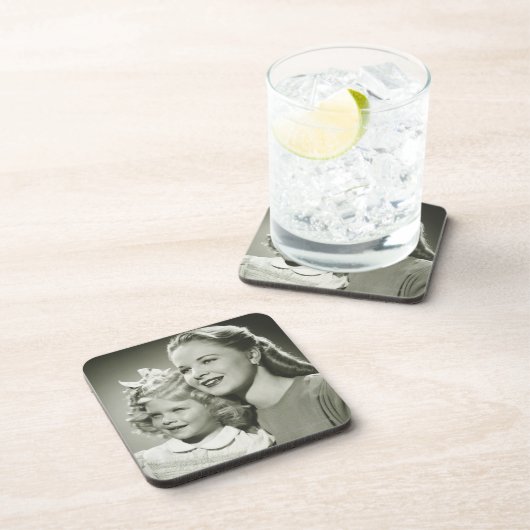 Moeder en dochter drankjes onderzetter (Rechterzijde)