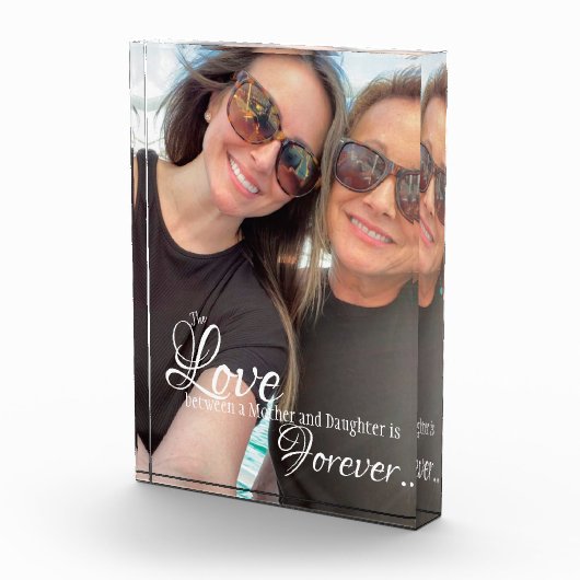 Moeder en dochter fotoblokken (Rechts)