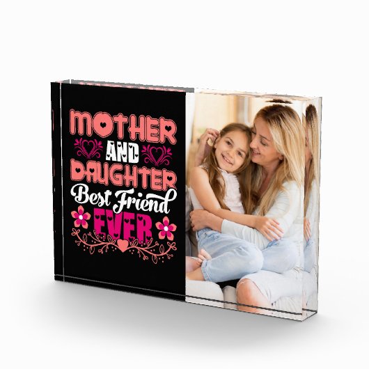 Moeder en dochter fotoblokken (Rechts)