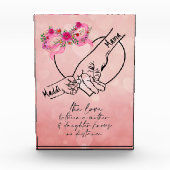 Moeder en dochter fotoblokken (Voorkant)