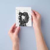 Moeder en dochter Gift Idea, Family Birthday Gift Flyer (Hand)