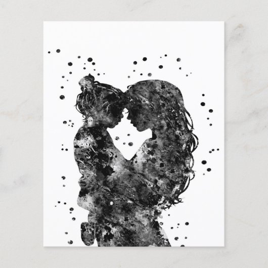 Moeder en dochter Gift Idea, Family Birthday Gift Flyer (Voorkant)