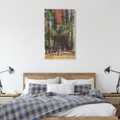 "Moeder" en "Dochter" in Big Trees Park Canvas Afdruk (Insitu (Slaapkamer))