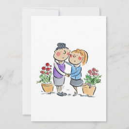 Moeder en dochter kaart