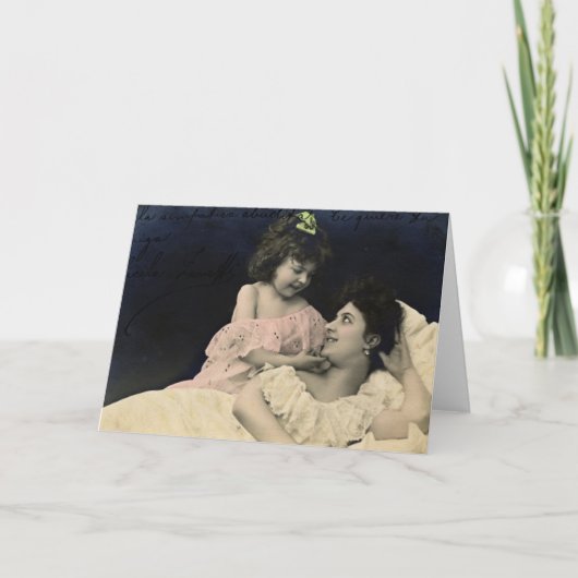  moeder en dochter kaart (Voorkant)