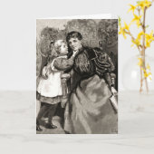  moeder en dochter kaart (Gele Bloem)