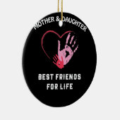 MOEDER EN DOCHTER KERAMISCH ORNAMENT (Rechts)