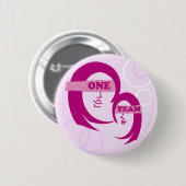 Moeder en dochter knop ronde button 5,7 cm (Voorkant /achterkant)