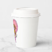 Moeder en Dochter Konijn Papier Cups Babyshower Papieren Bekers (Links)