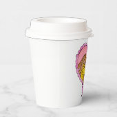 Moeder en Dochter Konijn Papier Cups Babyshower Papieren Bekers (Rechts)