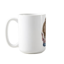 Moeder en dochter, lang haar, aquarel terug kunst