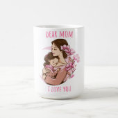 Moeder en dochter liefde magische mok (Midden)