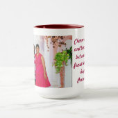 Moeder en dochter Luncheon met Bijbelversie Mok (Midden)