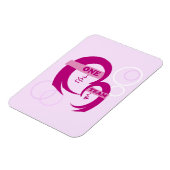 moeder-en-dochter-magneet magneet (Linkerzijde)