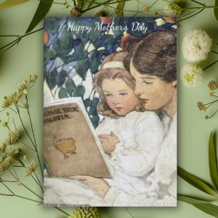 moeder en dochter Moederdag Kaart