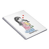 Moeder en dochter notitieboek (Rechterzijde)