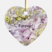 Moeder en dochter. Ornaments Forever Hydrangeas Keramisch Ornament (Achterkant)
