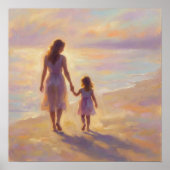 Moeder en dochter poster (Voorkant)