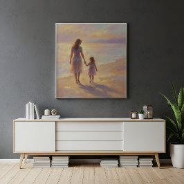 Moeder en dochter poster