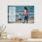 Moeder en dochter poster (Keuken)