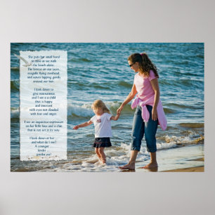 Moeder en dochter poster