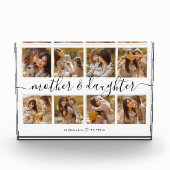 Moeder en Dochter Script Collage Fotoblokken (Voorkant)