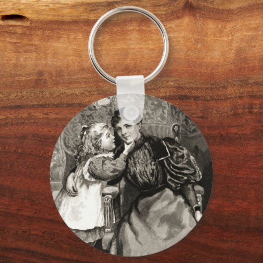  moeder en dochter sleutelhanger (Voorkant)