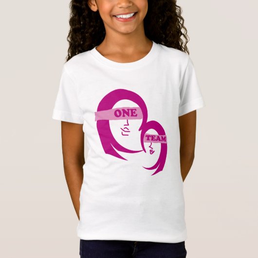 Moeder en dochter T-shirt (Voorkant)