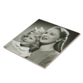 Moeder en dochter tegeltje (Zijkant)