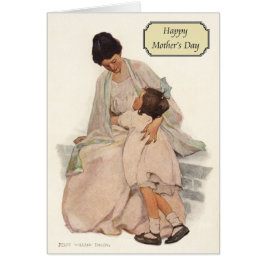 moeder en dochter van Jessie Willcox Smith