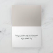 Moeder en dochter voor Moederdag Kaart (Binnen)