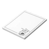 Moeder en dochter vullen kunst met namen notitieblok (Linkerzijde)