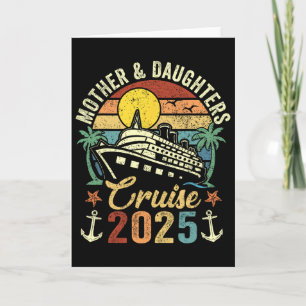 Moeder En Dochters Cruise 2025 Familie Trip Vakant Kaart