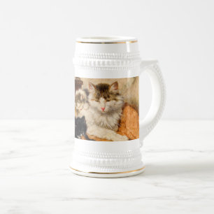 Moeder en Haar Kittens Bierpul