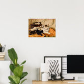 Moeder en Haar Kittens Poster (Thuiskantoor)