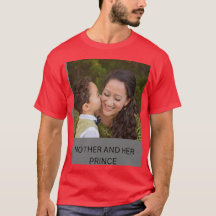MOEDER EN HAAR PRINS T-SHIRT