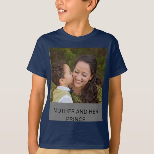 MOEDER EN HARE PRINS T-SHIRT (Voorkant)