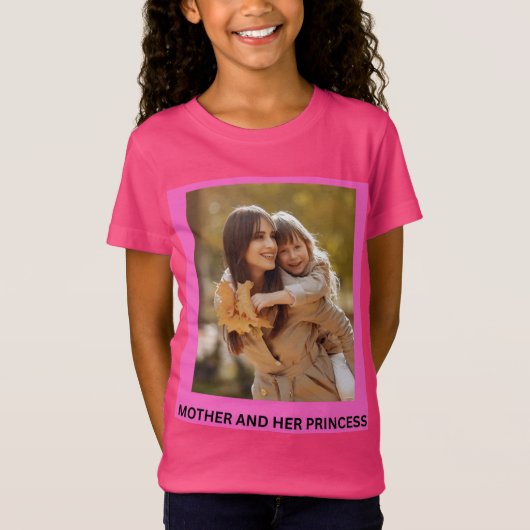 MOEDER EN HARE PRINSES T-SHIRT (Voorkant)