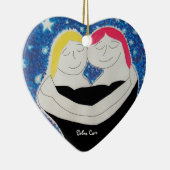 Moeder en ik-hart ornament (Rechts)