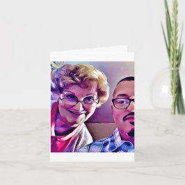 Moeder en ik Moederdag 2017 leeftijden 84 en 64 ka Kaart